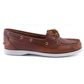 Sperry Authentic 1 Eye Chaussures Bateau En Cuir Pour Femmes Marron