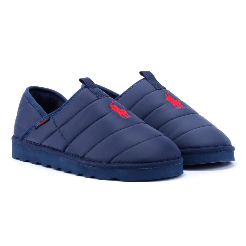 Ralph Lauren Everrett Chaussons Bleus Pour Hommes