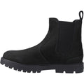 TOMS Griffin Bottes Noires En Cuir Pour Hommes