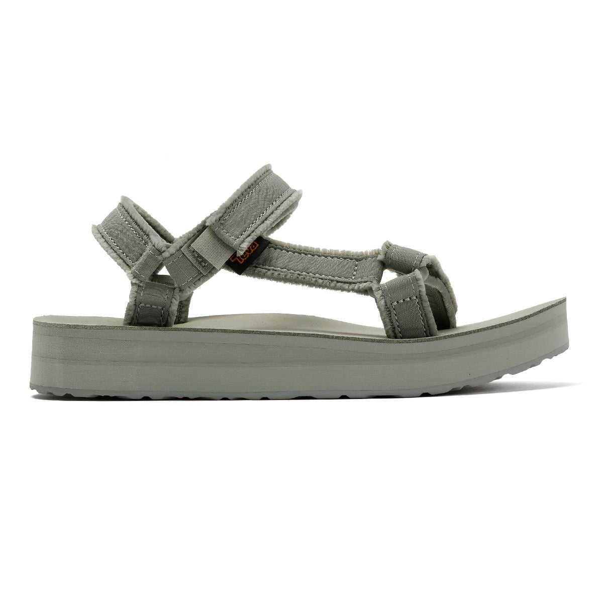 Teva Midform Universal Sandales Vertes En Toile Pour Femmes