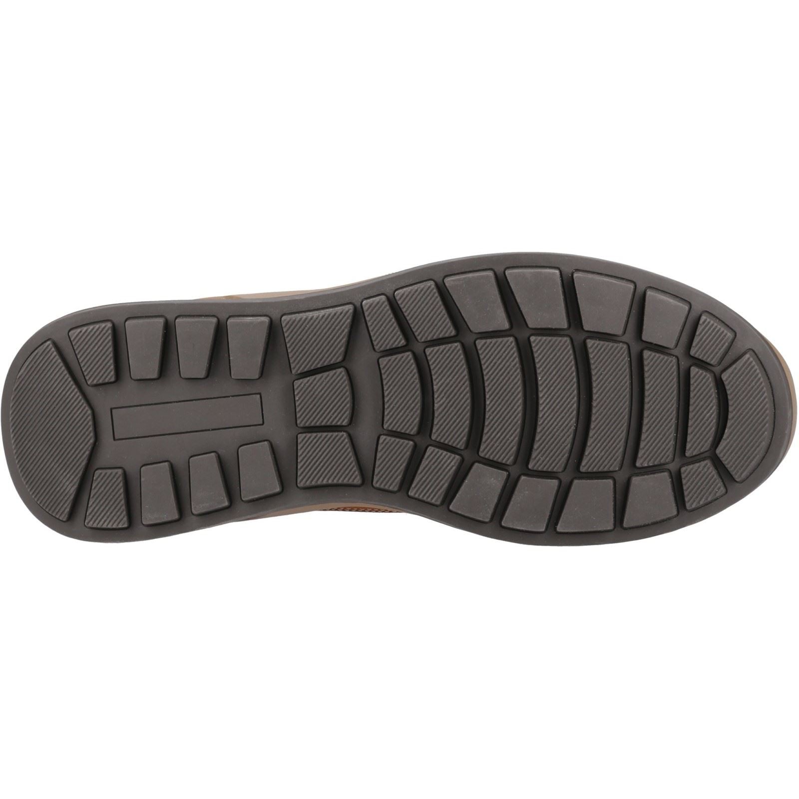 Hush Puppies Arnie Bottes En Cuir Marron Pour Homme