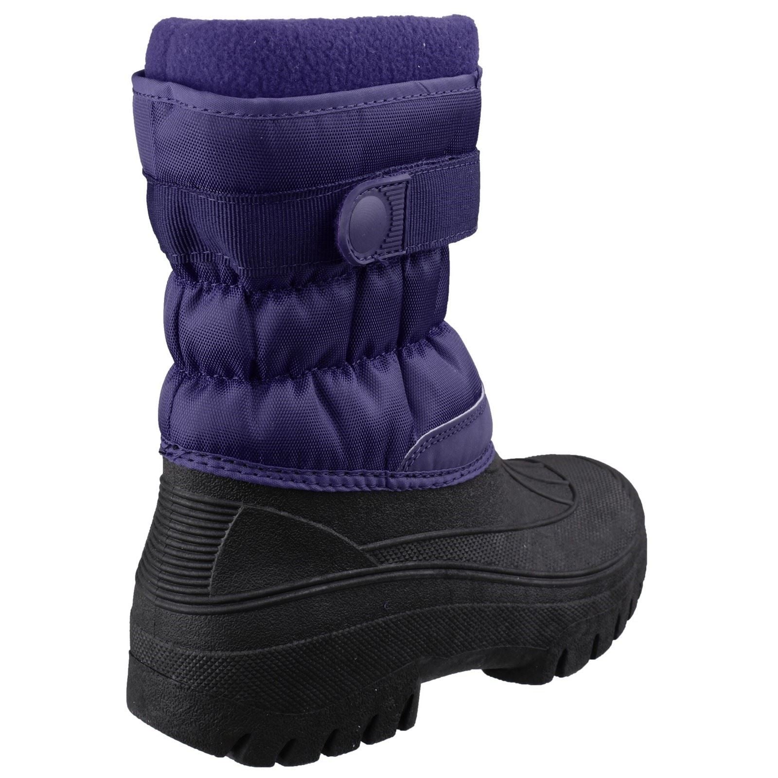 Cotswold Chase Bottes En Caoutchouc Marine En Tissu
