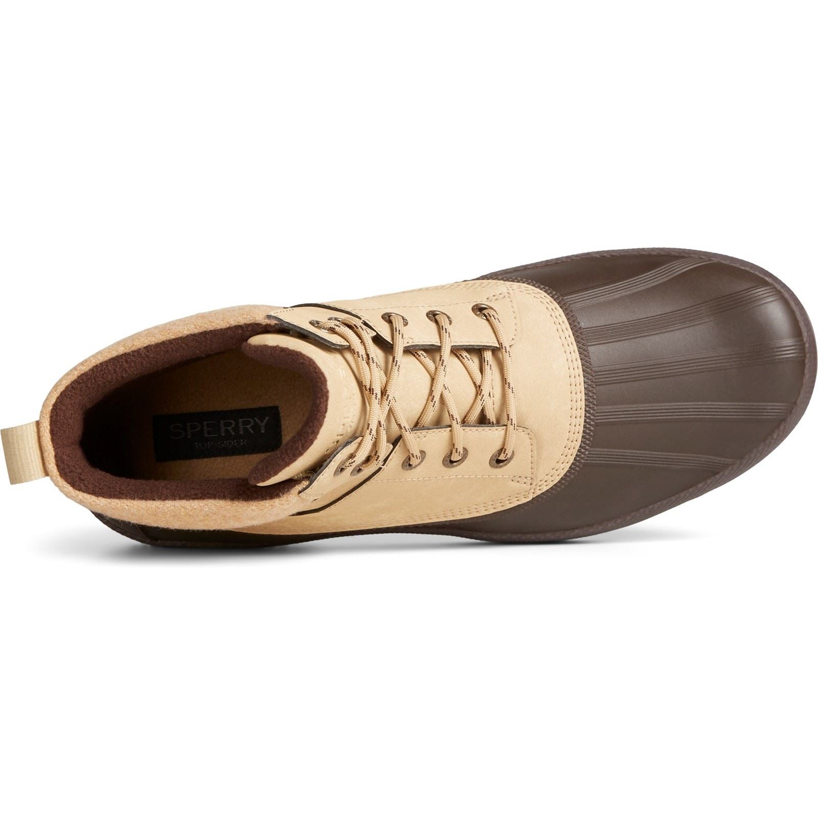Sperry Cold Bay Chukka Bottes En Caoutchouc Pour Hommes, Couleur Tan