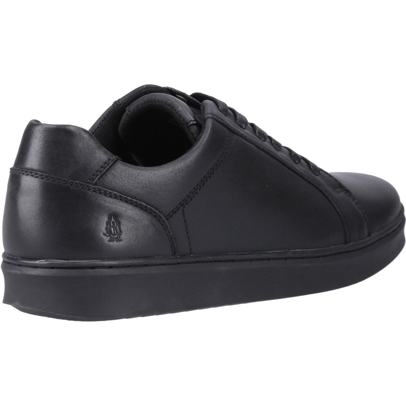 Hush Puppies Madden Baskets En Cuir Noir Pour Hommes