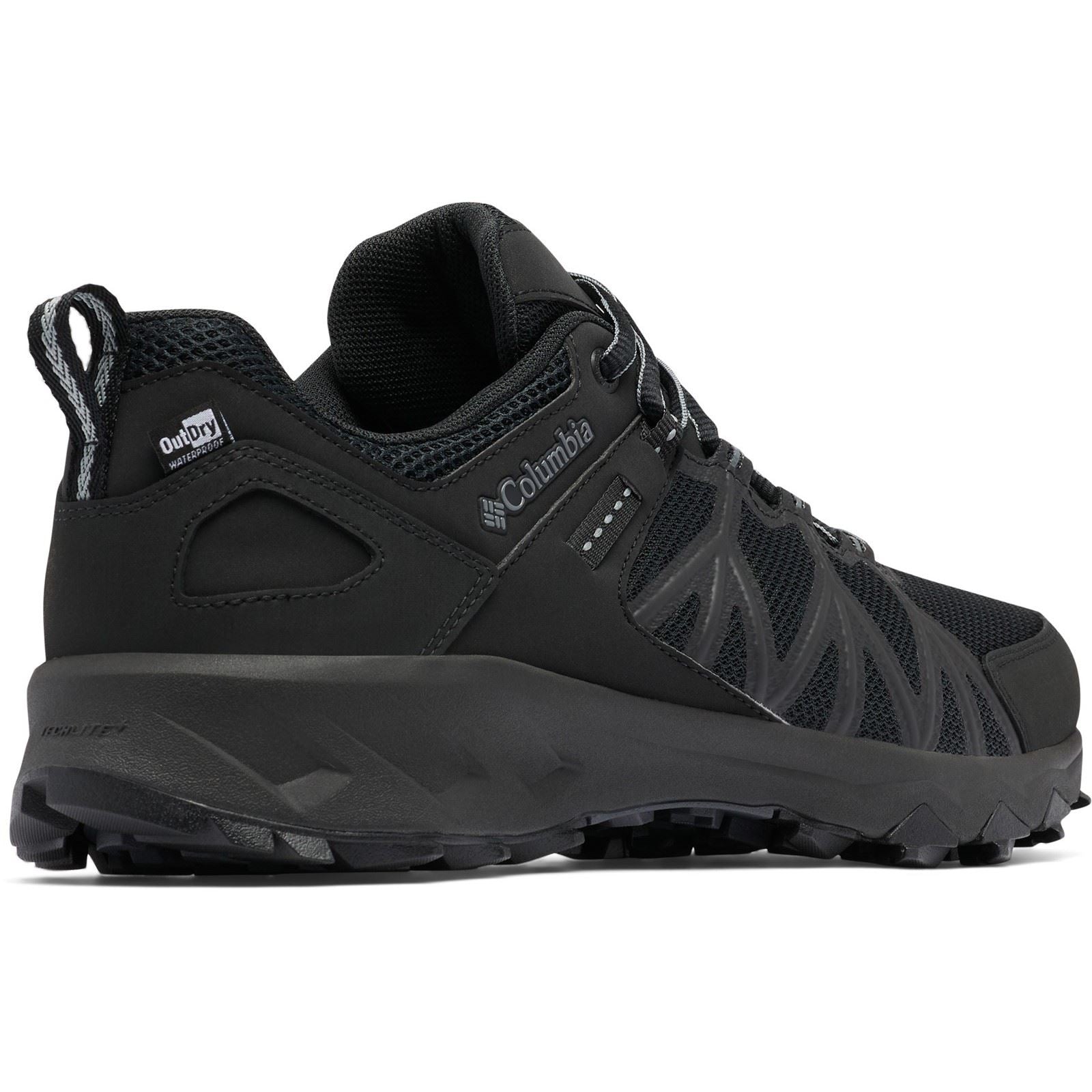 Columbia Peakfreak II Outdry Chaussures De Randonnée Noires Pour Hommes En Polyester