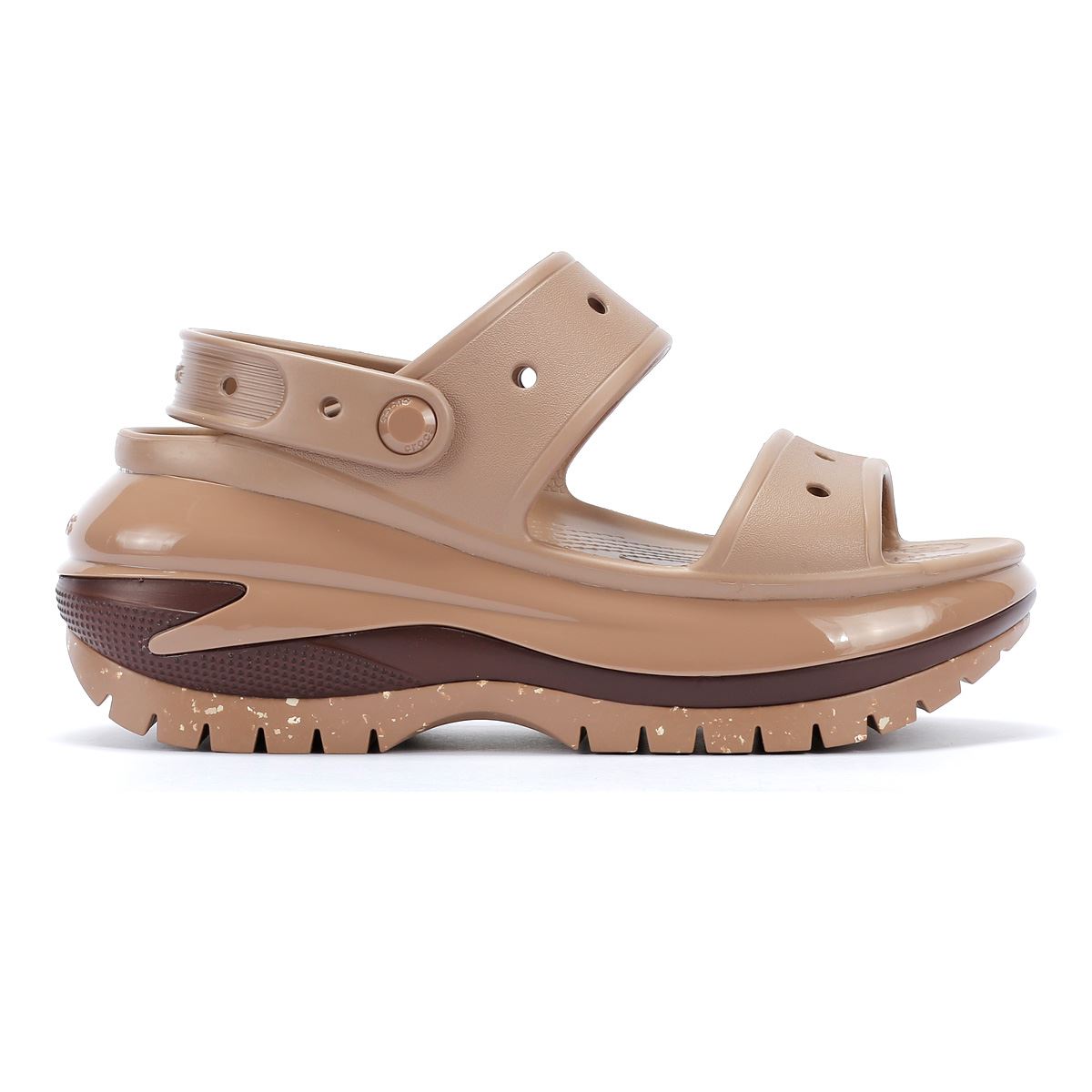 Crocs Mega Crush Sandales Latte