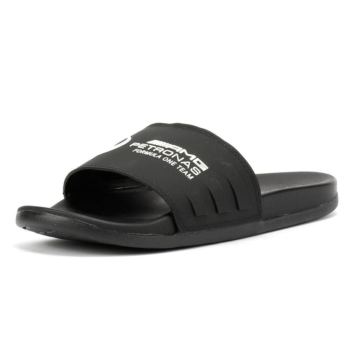 Adidas Adilette Comfort Mercedes Caoutchouc Noir Claquettes