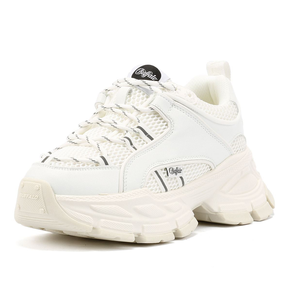 Buffalo Saturn Lace Baskets Blanches Pour Femmes