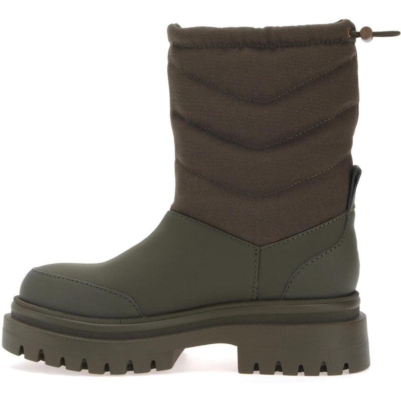 Rocket Dog Dita Bottes En Tissu Pour Femmes De Couleur Olive