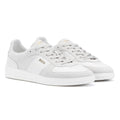 Boss Brandon Baskets Blanches Pour Hommes En Daim
