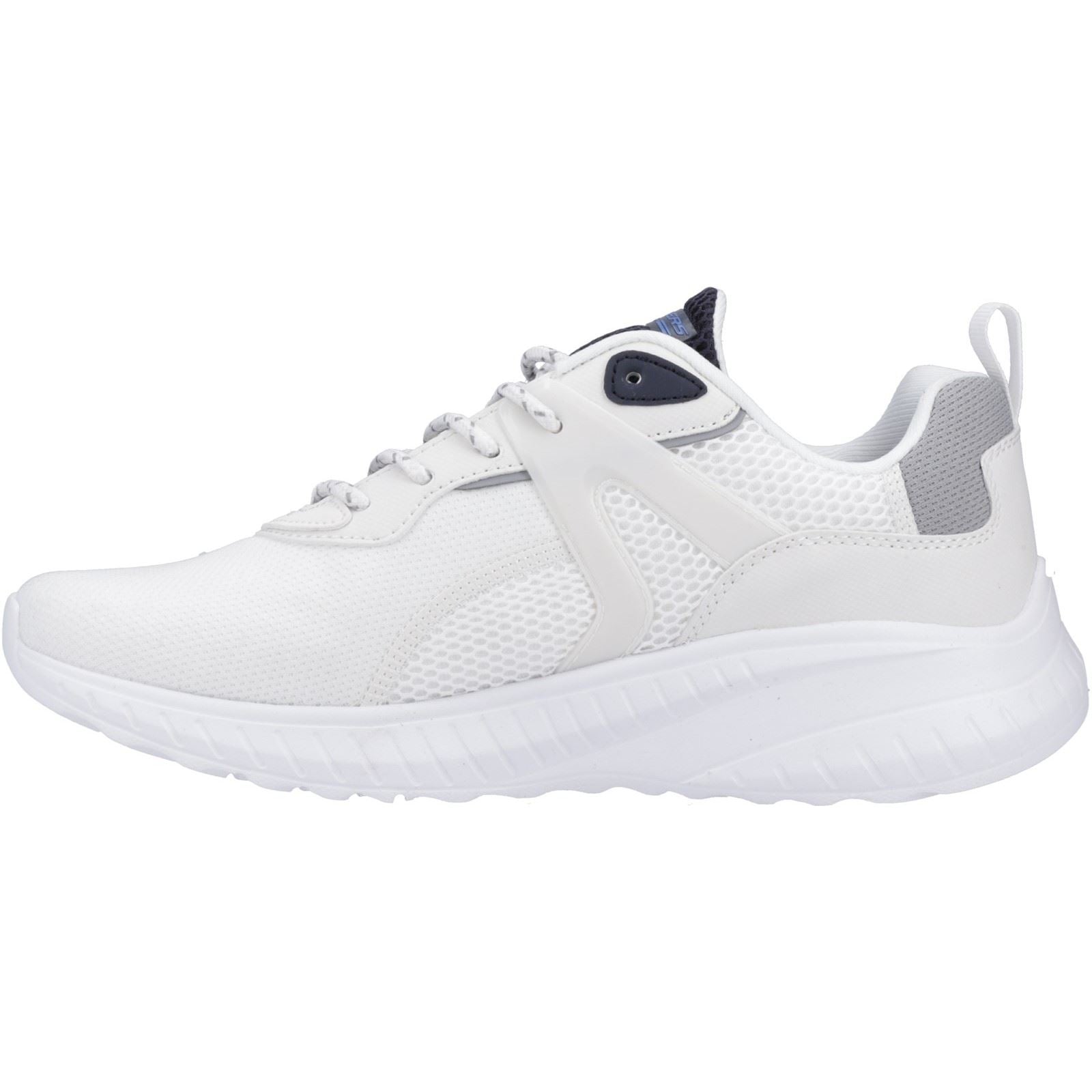 Skechers Bobs Squad Chaos Elevated Drift Baskets Blanches/Multicolores Pour Homme En Synthétique