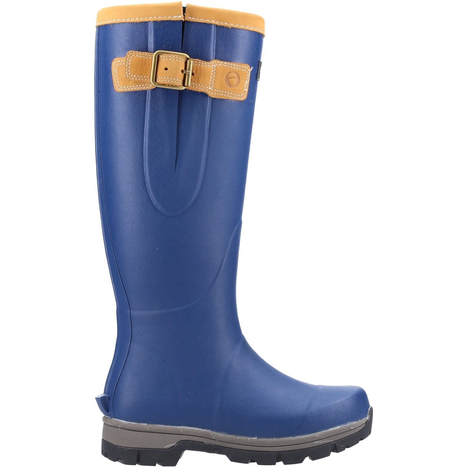 Cotswold Stratus Bottes En Caoutchouc Bleu Wellington