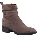 Hush Puppies Iris Bottes En Daim Pour Femmes De Couleur Taupe