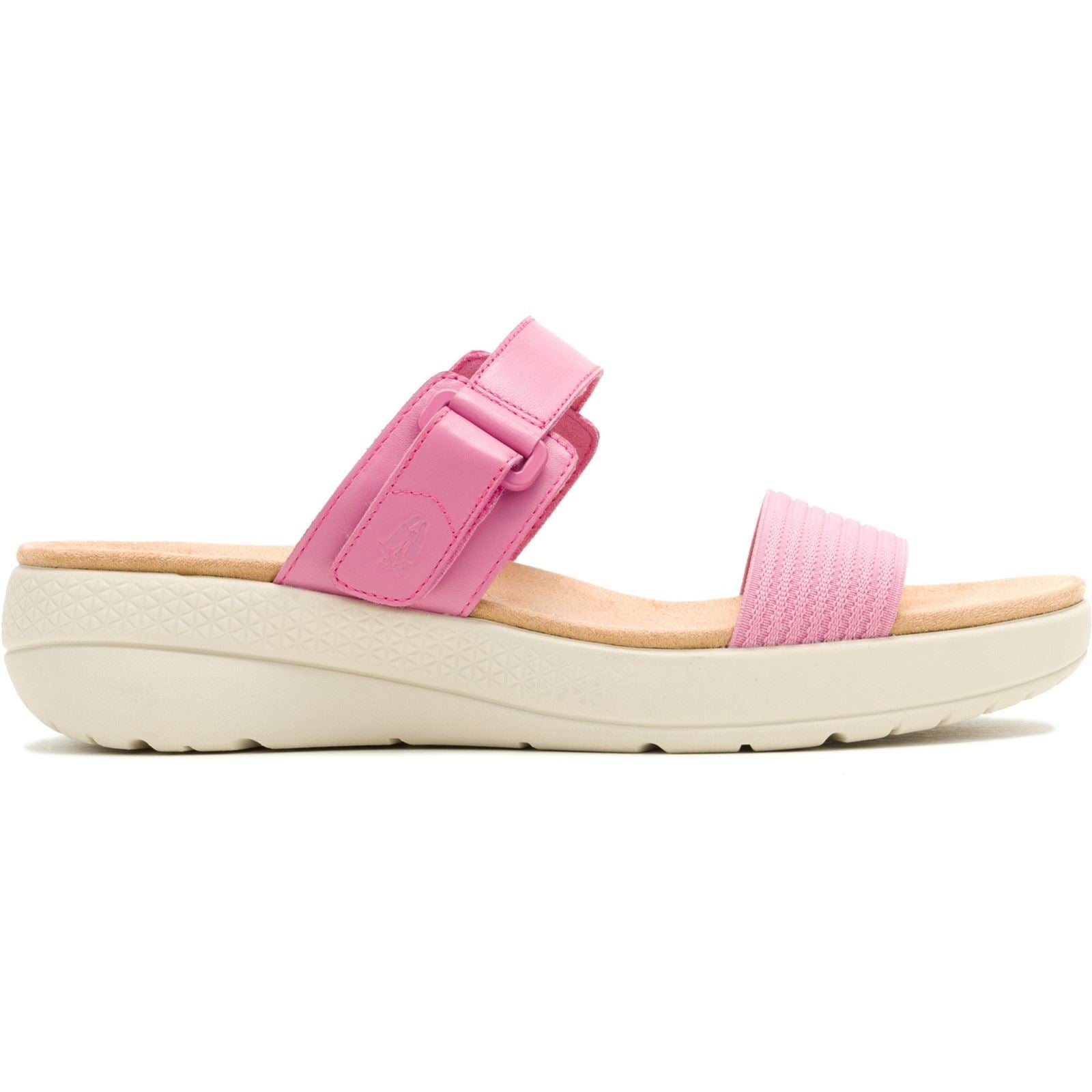 Hush Puppies Breathe Gore Sandales En Cuir Pour Femmes Roses