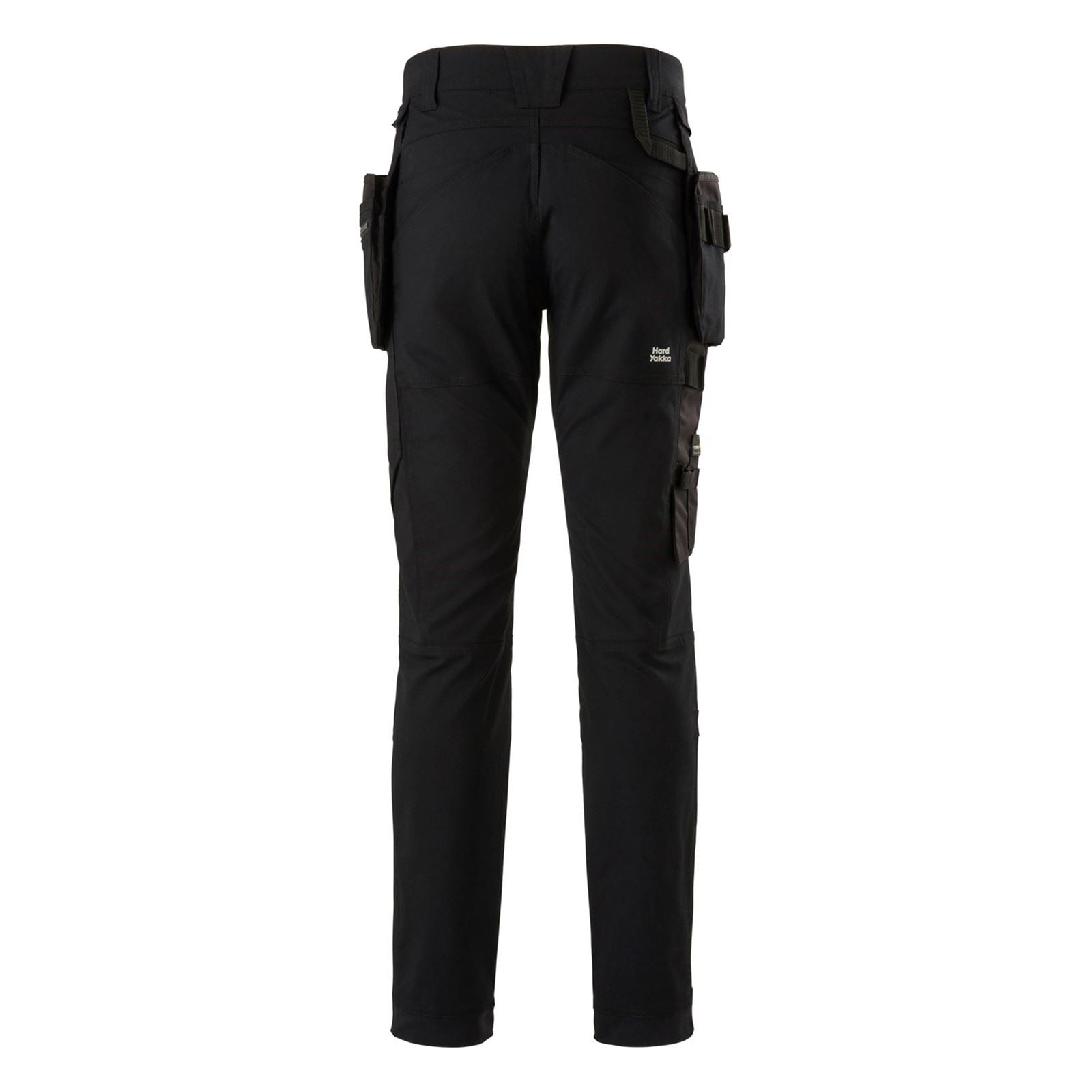 Hard Yakka Xtreme 2.0 Pantalons Noirs En Coton Pour Hommes - Extérieur