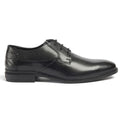Pod Smyth Chaussures En Cuir Noir À Lacets Pour Hommes