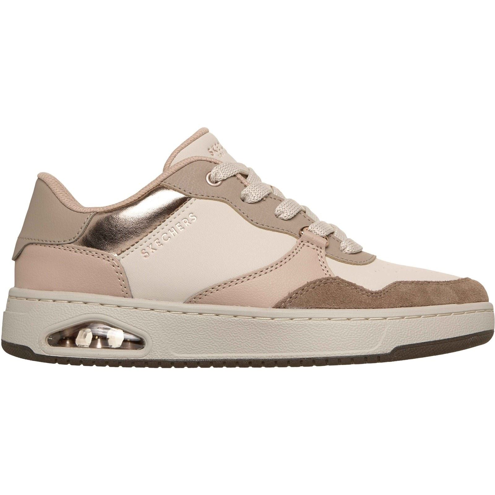 Skechers UNO CTL - Subtle Shimmer Baskets Taupe/Multi Pour Femmes En Polyuréthane