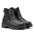 Blowfish Malibu Vera Cozy Bottes noires pour femmes en similicuir.