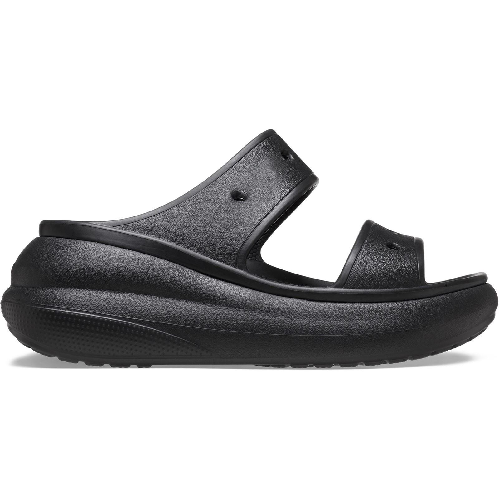 Crocs Classic Crush Sabots noirs pour Femmes en Thermoplastique