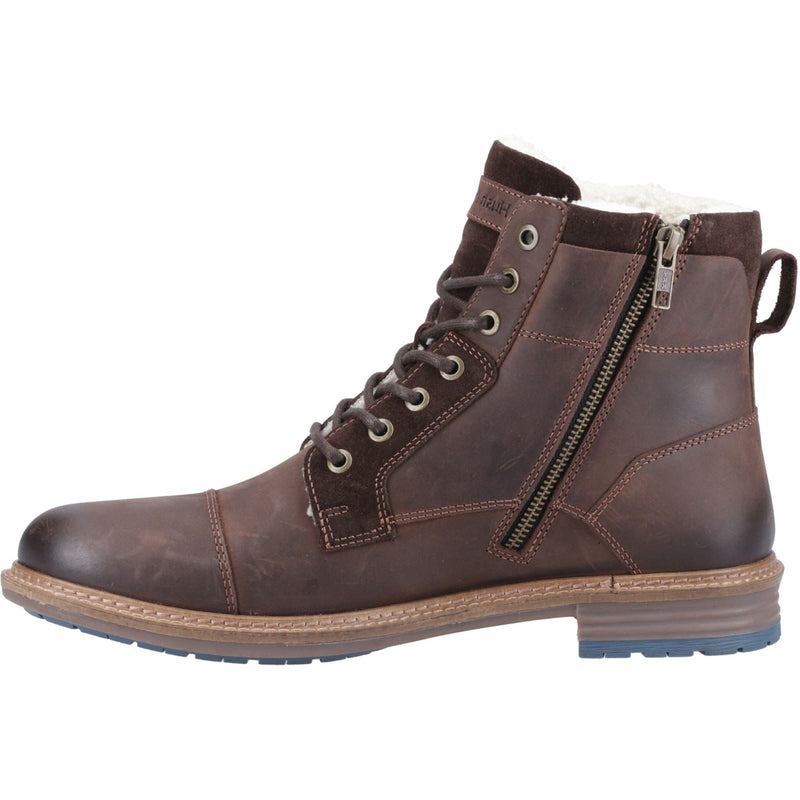Hush Puppies Jordan Bottes De Cheville Pour Homme En Cuir Marron