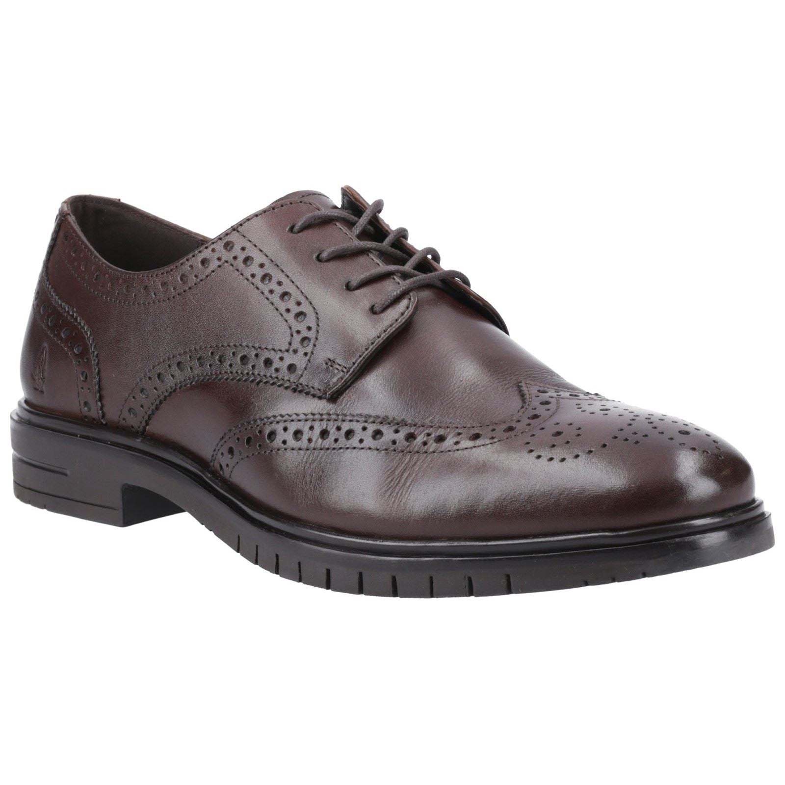 Hush Puppies Santiago Chaussures Brogues Marron En Cuir Pour Hommes
