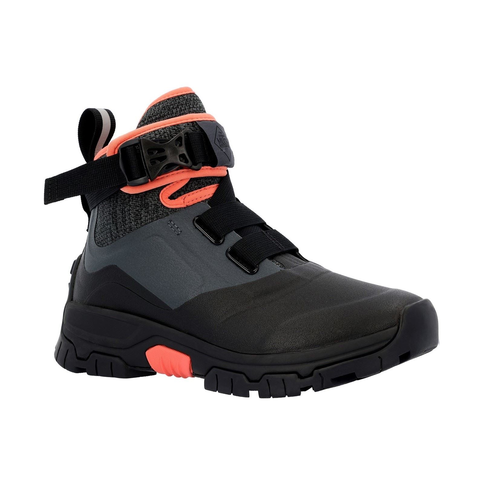 Muck Boots Apex Pac Bottes De Pluie En Caoutchouc Noir/Sombre Shadow En Français.