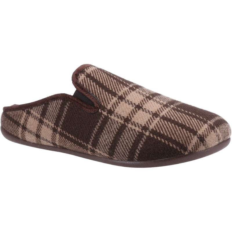 Cotswold Syde Mules Pour Hommes En Textile Marron