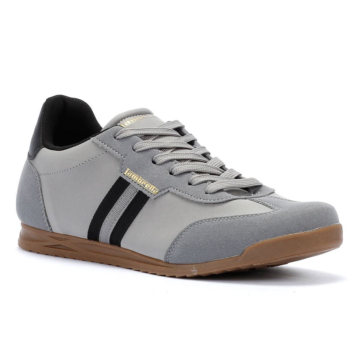 Lambretta Tackle Baskets Grises Pour Hommes