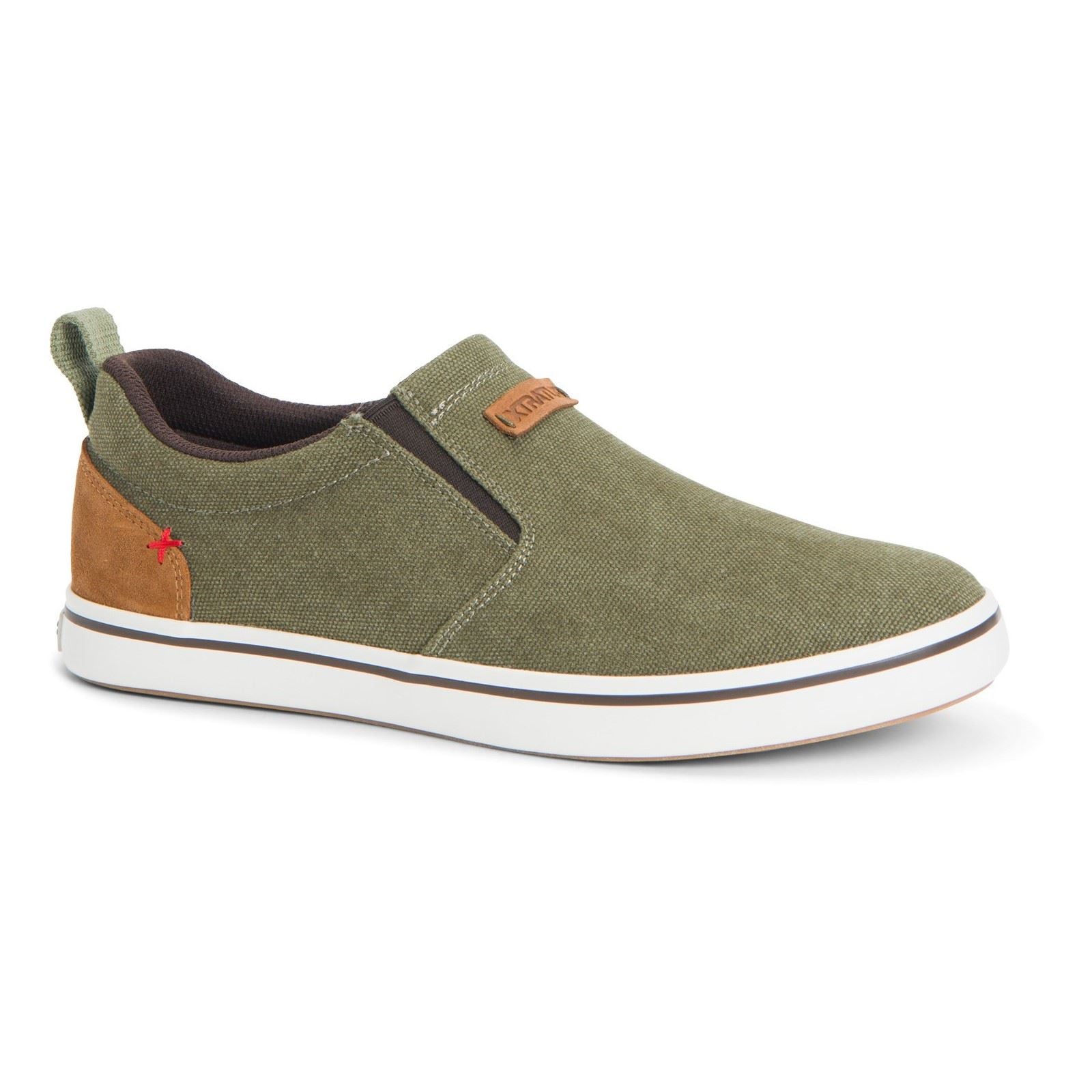 Xtratuf Baskets En Toile Pour Homme Taupe Sharkbyte