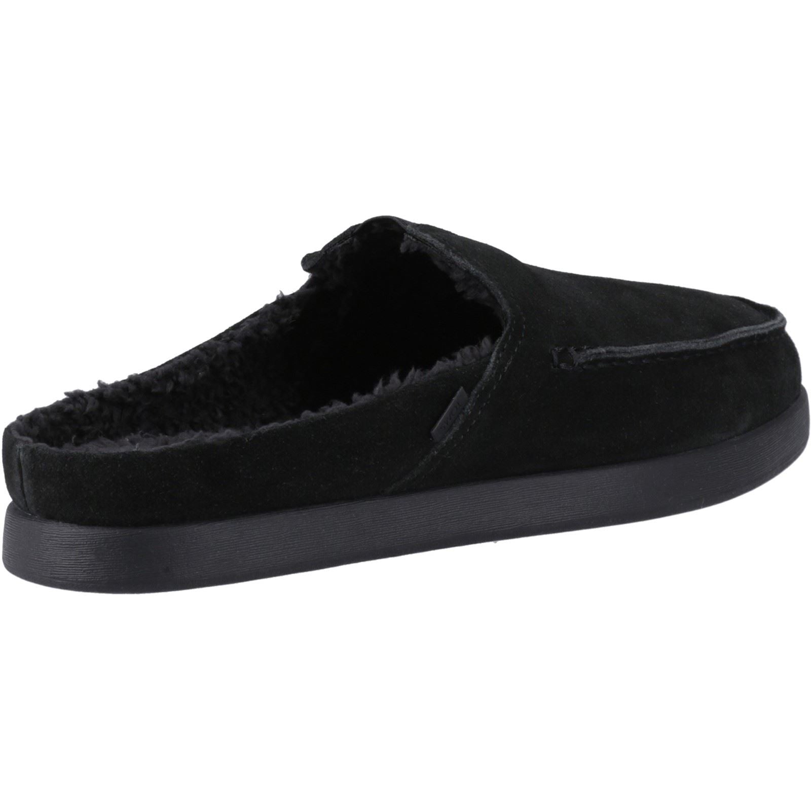 TOMS Alonso Mule Mules Noires Pour Hommes En Cuir