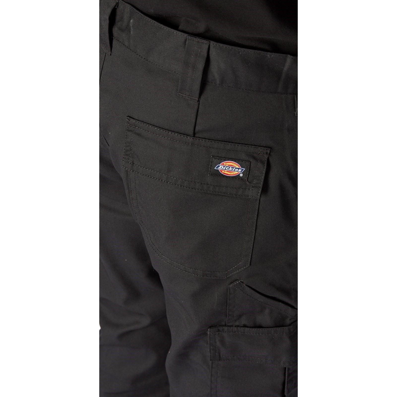 Dickies Everyday Pantalons De Plein Air Pour Hommes En Polyester Noirs