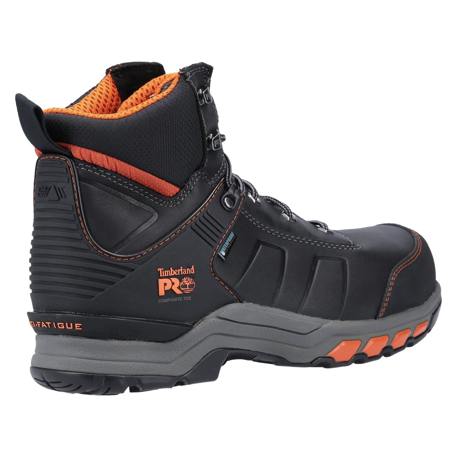 Timberland Pro  Bottes De Sécurité En Cuir Hypercharge Noires/Oranges