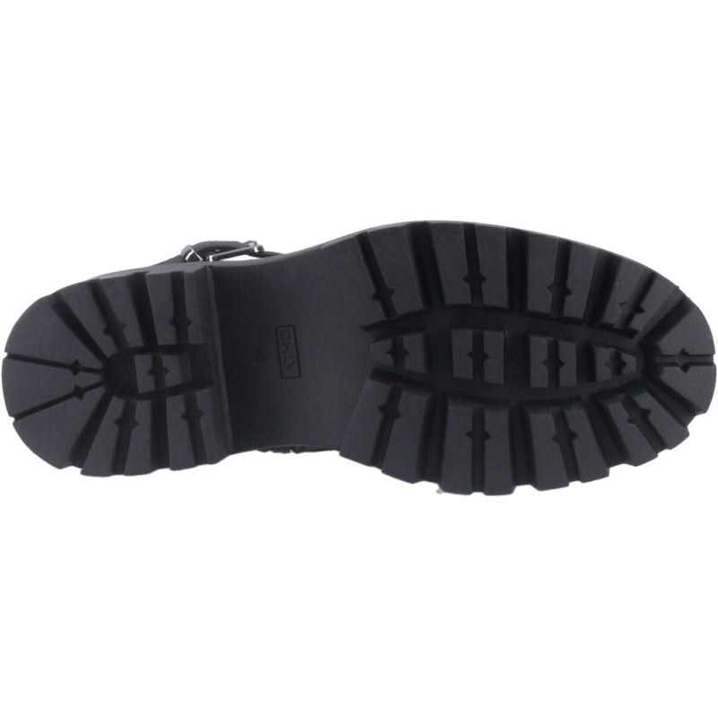 ONLY Betty-8 Bottes Noires Pour Femmes En Synthétique
