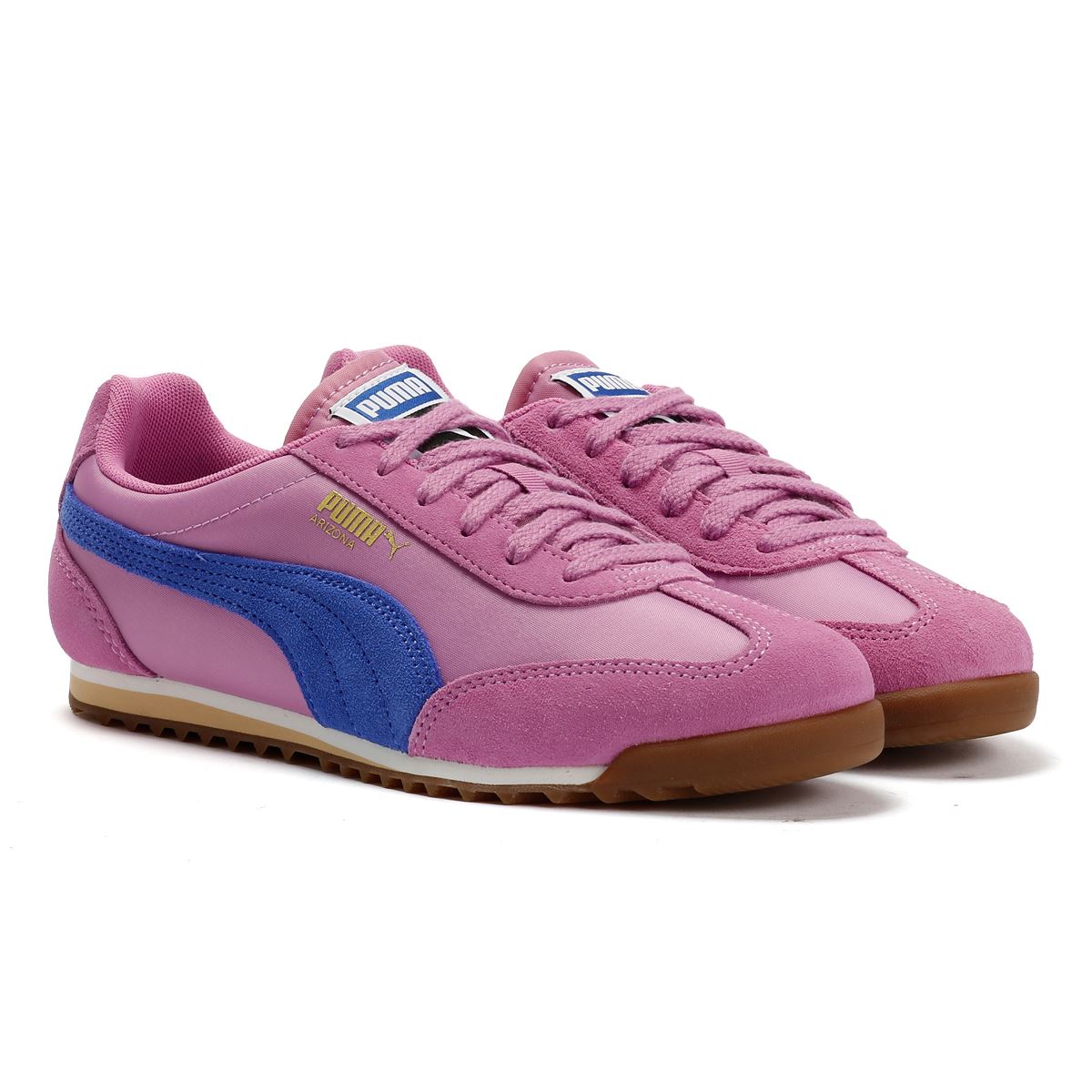 Puma Arizona Nylon Baskets Roses Pour Femmes