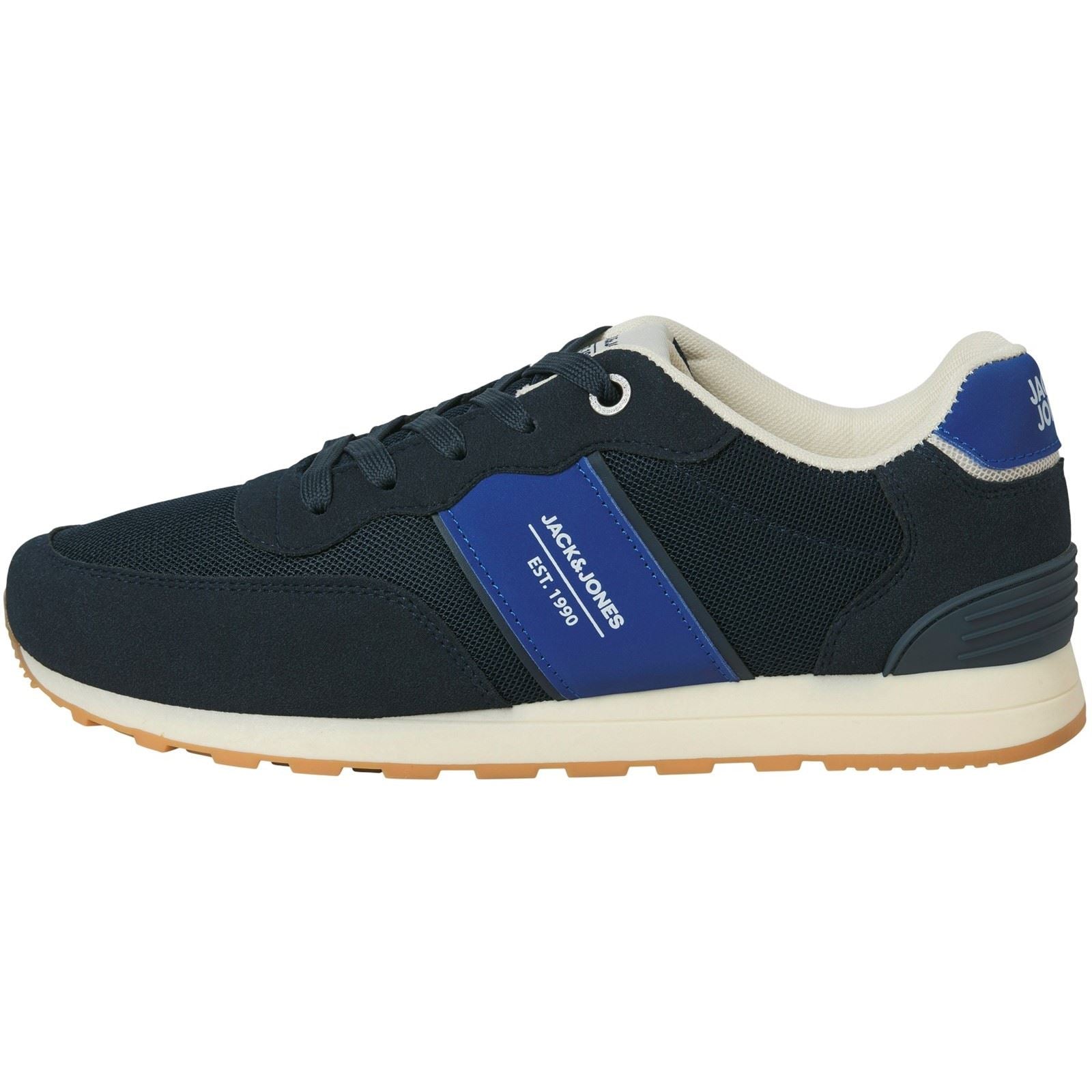 Jack & Jones Spirit Runner Baskets Médiévales Pour Hommes En Polyuréthane Bleu