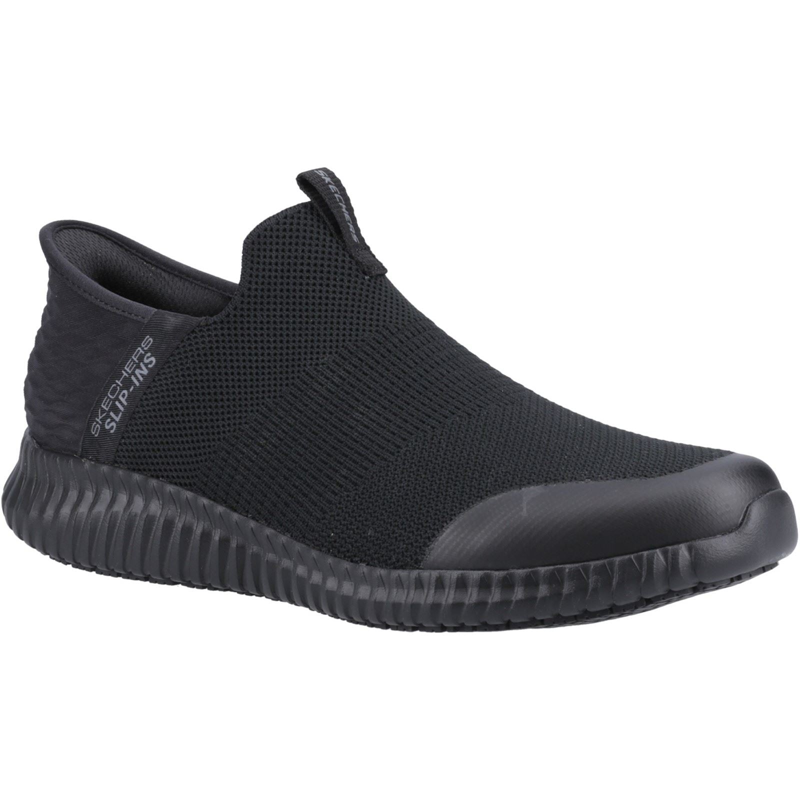 Skechers Workwear Cessnock - Rylind SR Textile Sneakers De Sécurité Pour Hommes Noirs