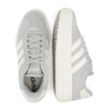 Adidas VL Court Bold Baskets Femme En Cuir Gris