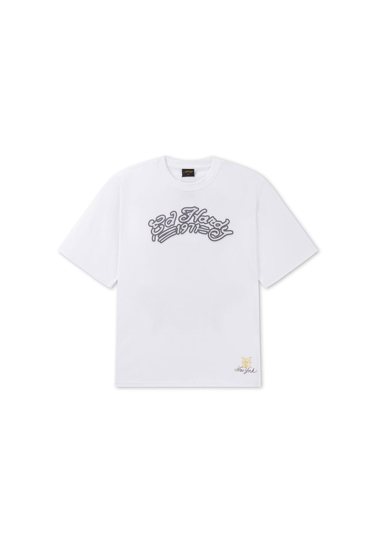Ed Hardy Stay True Graphic Regular T-Shirts Blancs Pour Hommes