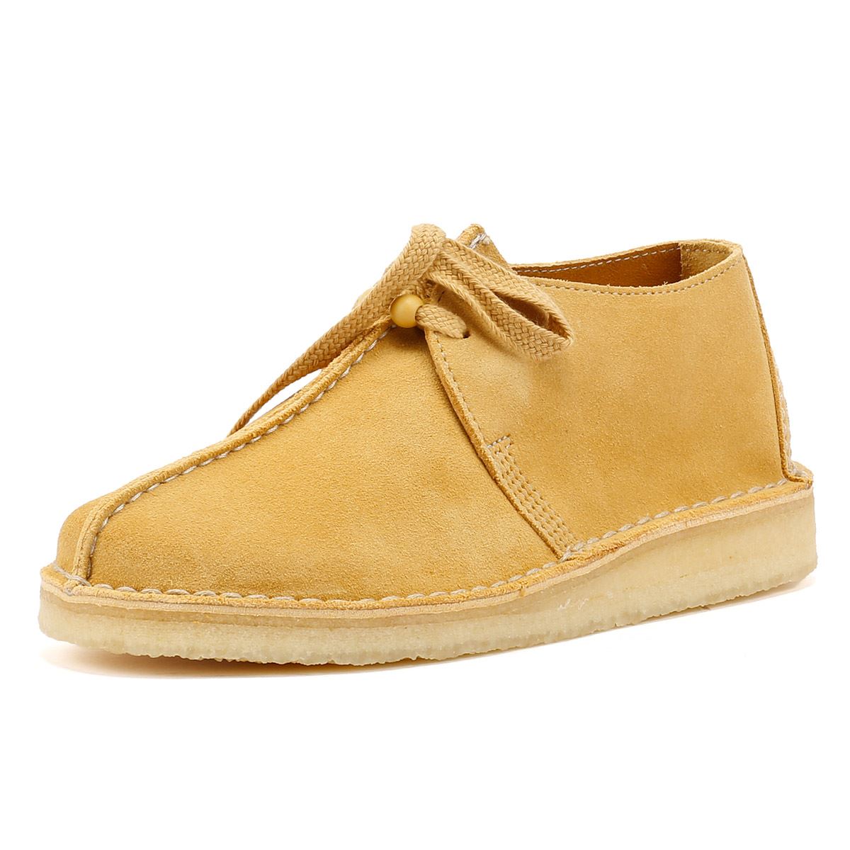 Clarks Originals Desert Trek Chaussures Pour Femmes En Suède Marron
