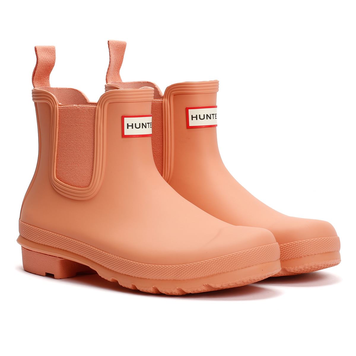 Hunter Original Chelsea Bottes De Pluie En Caoutchouc Pour Femmes Roses