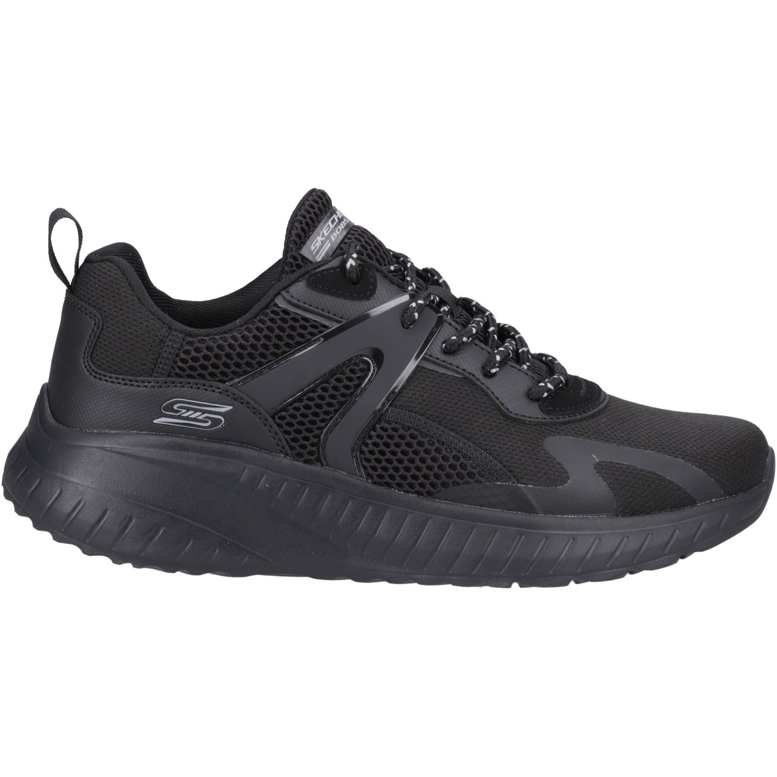 Skechers Bobs Squad Chaos Elevated Drift Sneakers Noires Pour Hommes En Synthétique