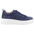 Hush Puppies Harlow Suede Chaussures De Sport Indigo Pour Femmes En Suède