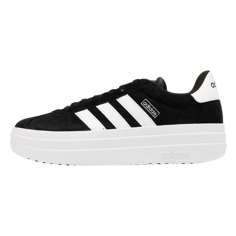 Adidas VL Court Bold Baskets Noires En Cuir Pour Femmes
