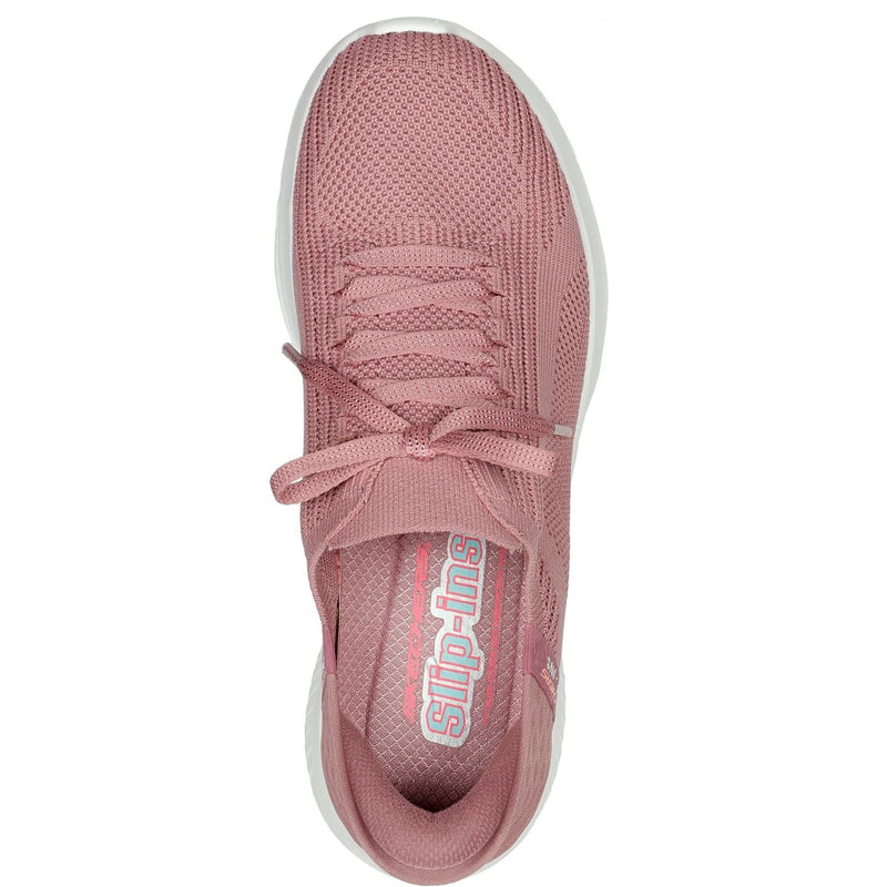 Skechers Ultra Flex 3.0 Brilliant Path Sneakers En Toile Mauve Pour Femme