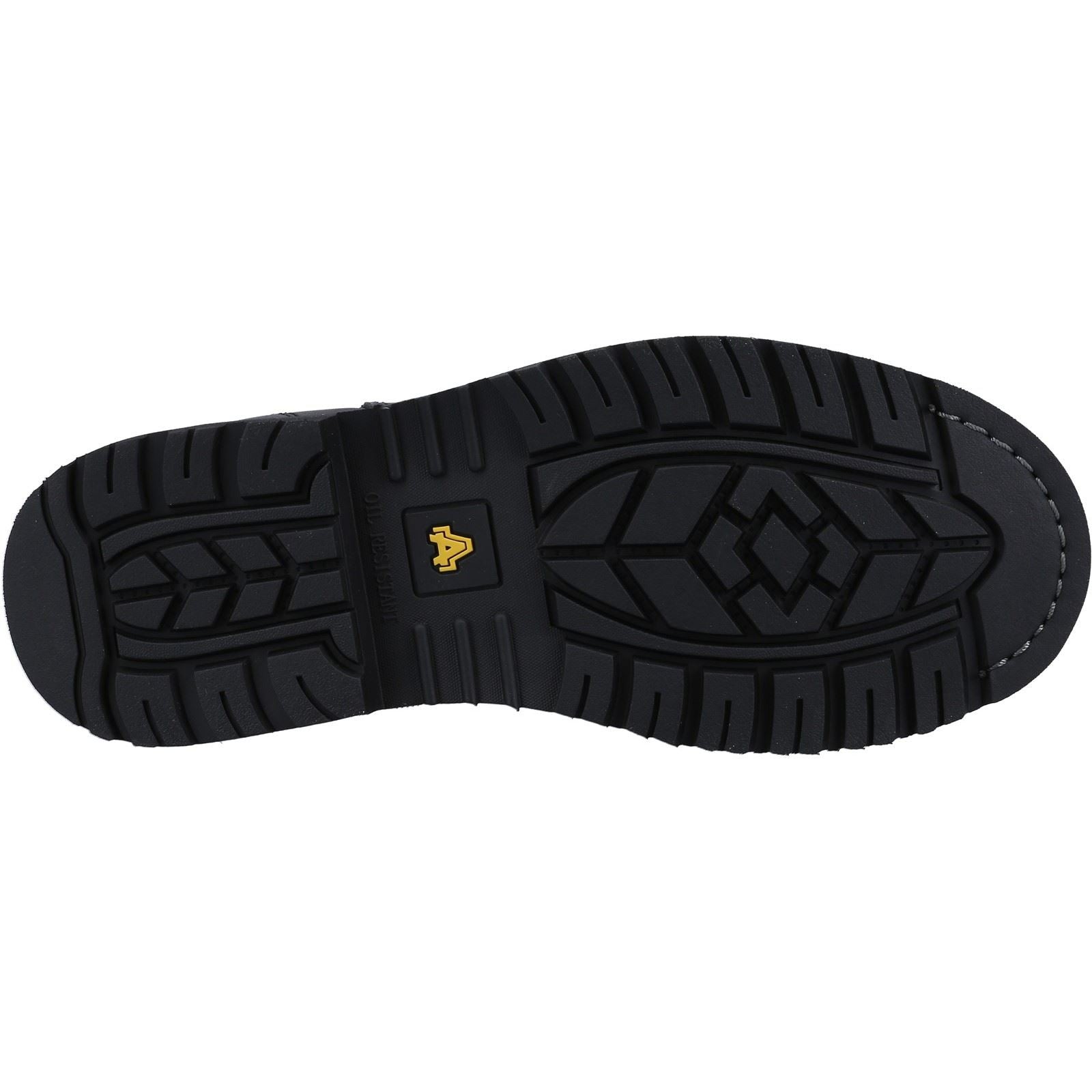 Amblers Safety  Bottes De Sécurité En Cuir Noir Fs5