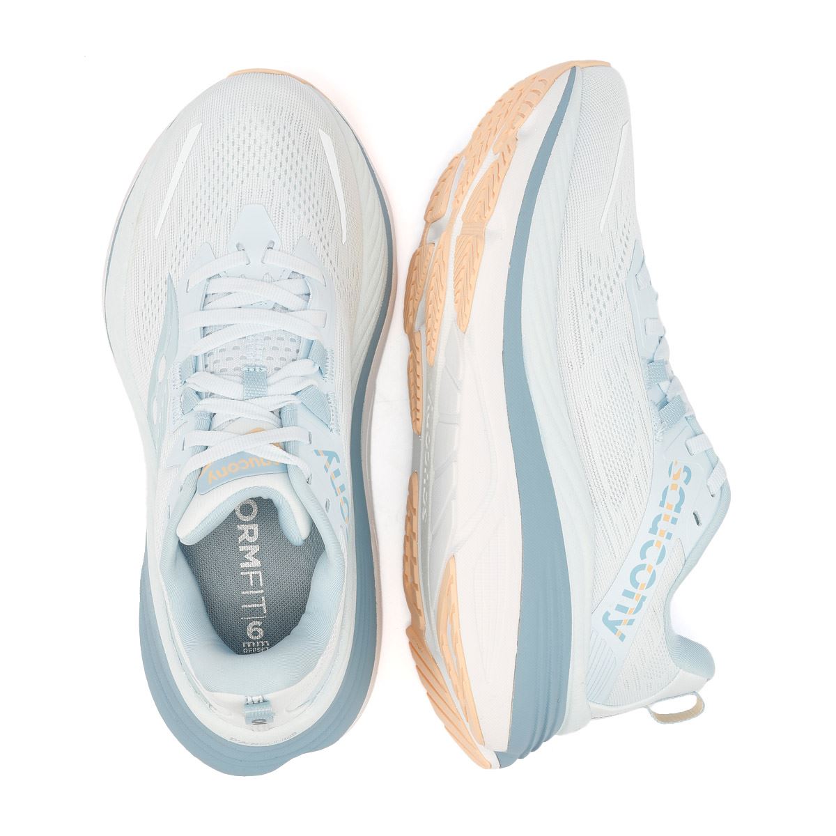 Saucony Hurricane 24 Baskets Bleues Pour Femmes