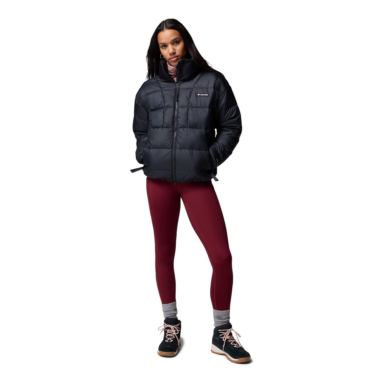 Columbia Pike Lake Jacket Vestes Matelassées Noires Pour Femmes