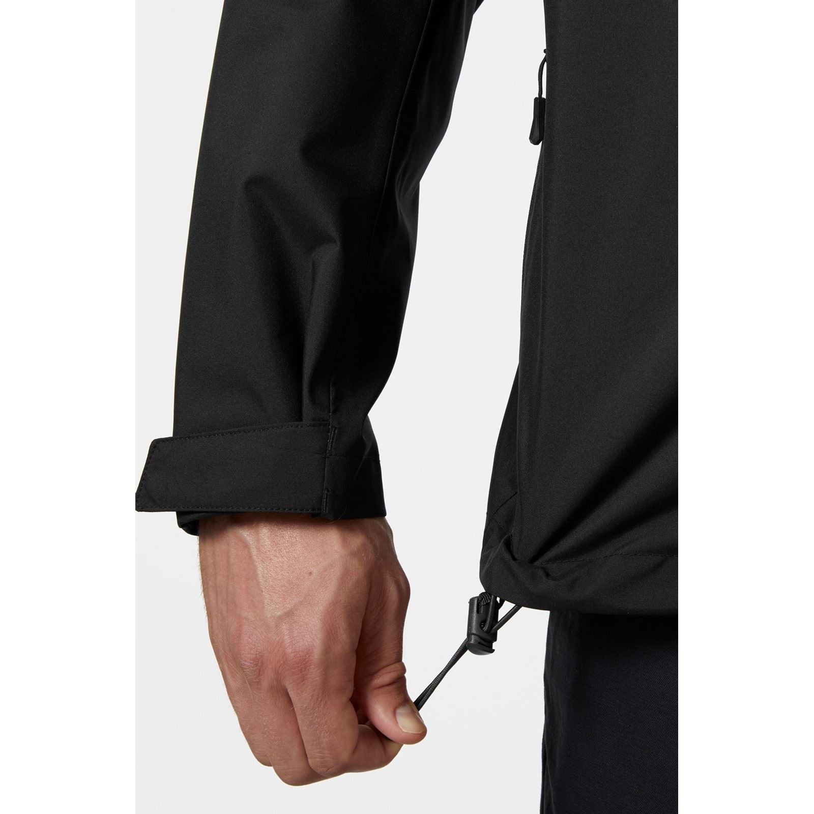 Helly Hansen Sport Crew Hooded Midlayer Sailing 2.1 Veste De Navigation Noire Pour Homme