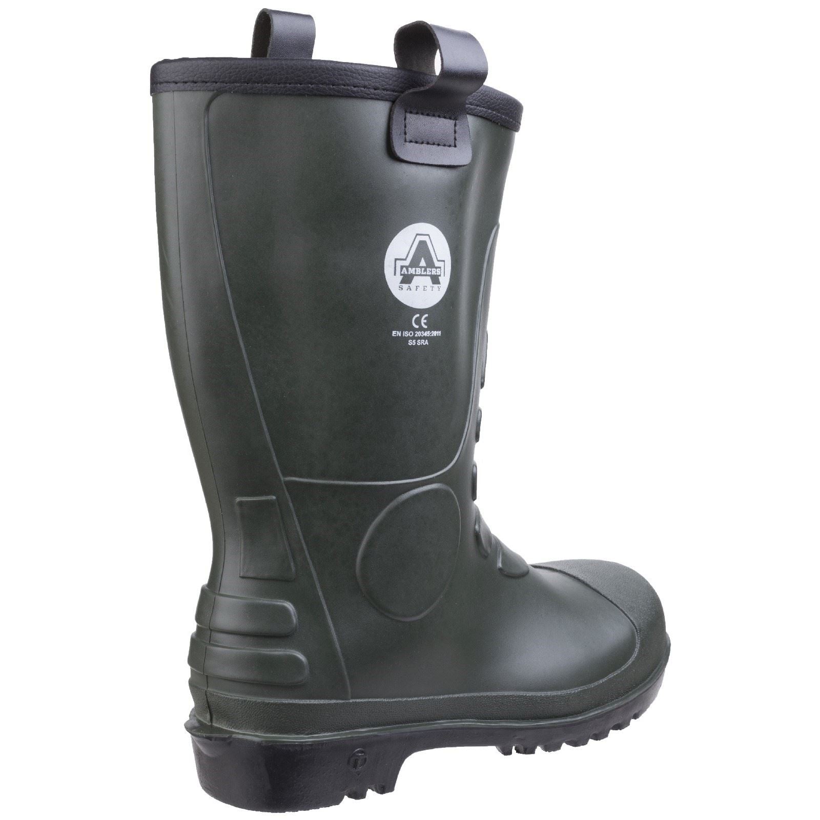 Amblers Safety  Bottes En Caoutchouc Vertes Pvc Fs97