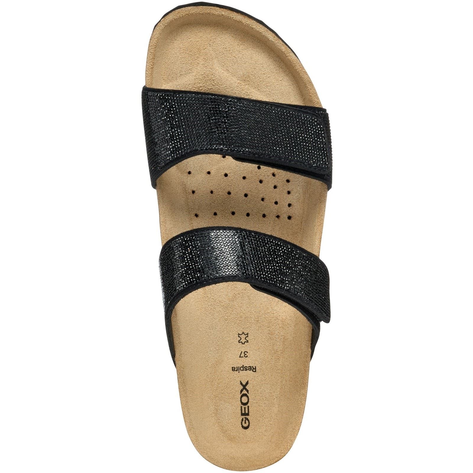 Geox D BRIONIA R Sandales Noires Pour Femmes